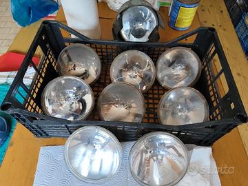Set 9 Lampade Atterraggio Aeronautica Vintage