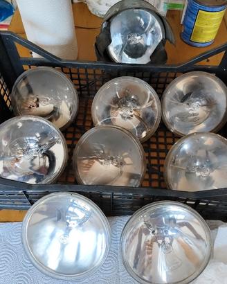 Set 9 Lampade Atterraggio Aeronautica Vintage