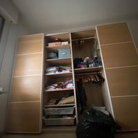 armadio Pax ikea come nuovo con ante scorrevoli