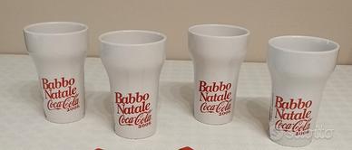 4 TAZZE COCA COLA DA COLLEZIONE NATALE 2006