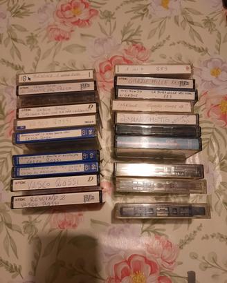20 musicassette registrate Vasco Rossi e altri