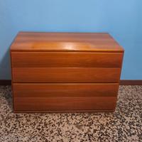 Cassettiera Legno 2 Cassetti - Vintage 