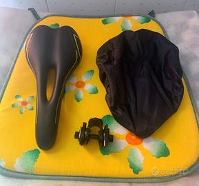 Sella ddk mtb nero/giallo