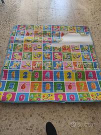 Tappeto gattonamento / gioco a doppia facciata