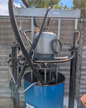 Pompa Svuotafusti Pneumatica Graco King da 200 l