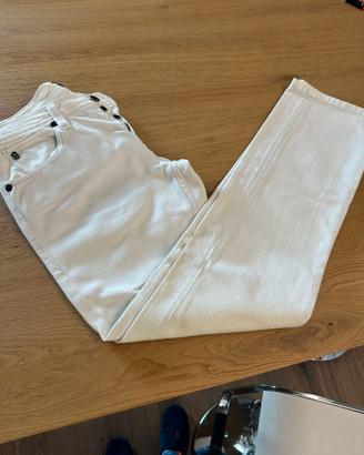 Jeans bianco della Gaudì tg 31