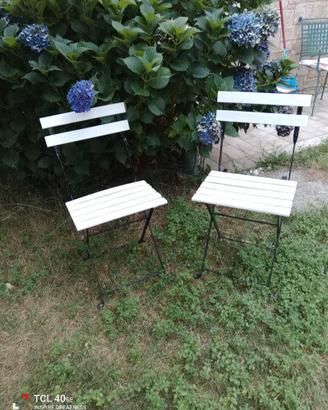 sedie in legno pieghevoli 