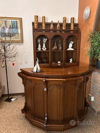 zona bar in legno massiccio