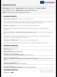 Cameriere e Barista
