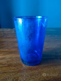 Bicchiere Iittala Kaj Franck blu Finlandia
