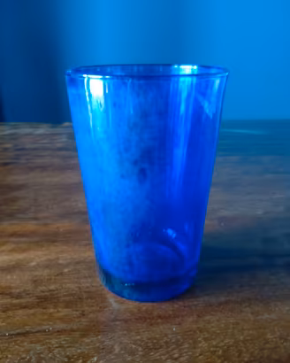 Bicchiere Iittala Kaj Franck blu Finlandia