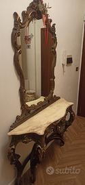 Specchiera in legno