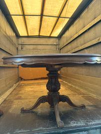 Tavolo legno rotondo diameteo 128