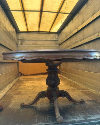 Tavolo legno rotondo diameteo 128