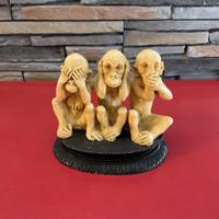 Tre scimmiette vintage