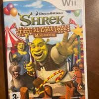 Shrek ‘s tutti al luna park per nintendo wii