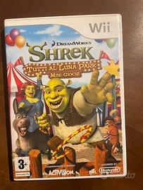 Shrek ‘s tutti al luna park per nintendo wii