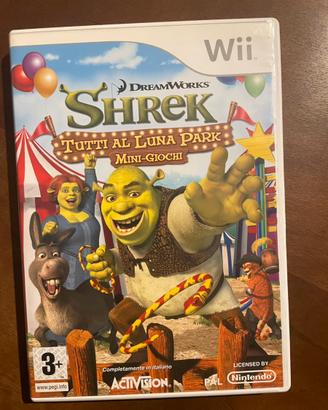Shrek ‘s tutti al luna park per nintendo wii