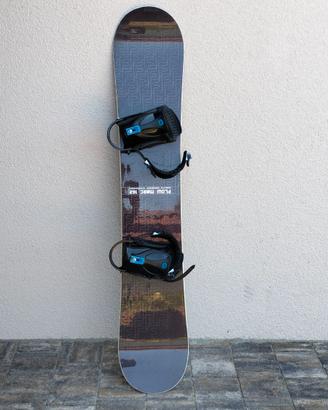 Tavola snowboard 162 cm + attacchi  L-XL