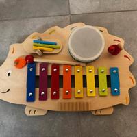 Xilofono in legno per bambini