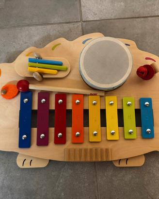 Xilofono in legno per bambini