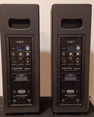 2 CASSE DJ FBT VENTIS 206 A