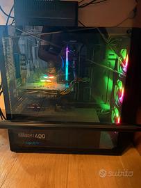 SETUP GAMING COMPLETO (PC, MONITOR, PERIFERICHE) 