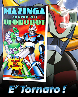 Mazinga contro gli Ufo Robot *VHS RARA 78 Goldrake