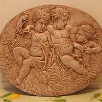 terracotta con putti