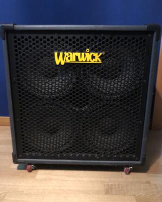 Cassa  per basso Warwick  4x10 300w 8ohm
