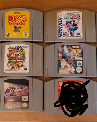Nintendo 64 games Pal/Jap