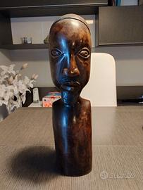 busto etnico in ebano pieno