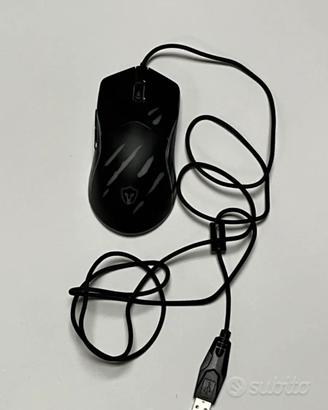 Mouse da gaming Battletron - LED, cablato