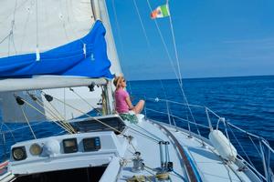 uscite veleggiata in barca a vela, con Asd