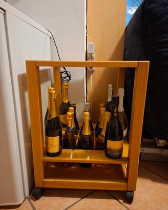 carrello in legno