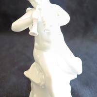 Ginori Capodimonte Statua putto flauto Pan Richard