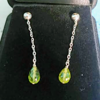 Orecchini oro bianco