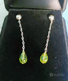 Orecchini oro bianco