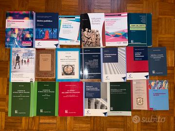 Libri universitari per Giurisprudenza a Roma Tre
