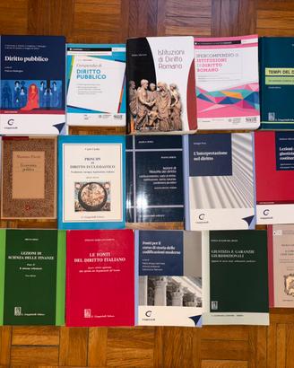 Libri universitari per Giurisprudenza a Roma Tre