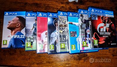 8 giochi per PlayStation 
4