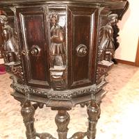 Tavolo fumo compreso di 3 sedie