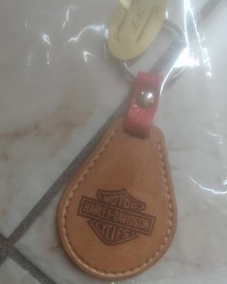 portachiavi cuoio  marchio  Harley Davidson 