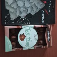 tagliabiscotti e stampi x cioccolato
