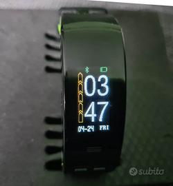 Smartband GPS Runn nero e verde
