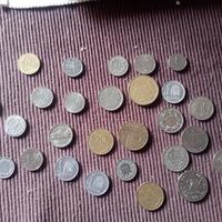 Vecchie monete europee in