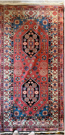 Tappeto a medaglioni Caucaso 180 x 88 cm