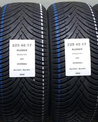 4 GOMME 225 45 17 KLEBER A2202