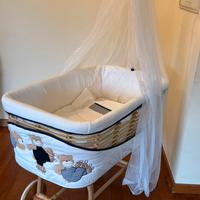 Culla Fantasy in vimini