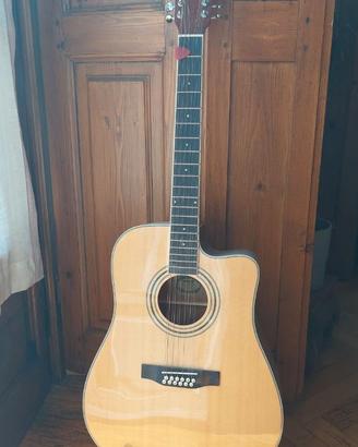 Chitarra 12 Corde Elettroacustica Adonis ET-5